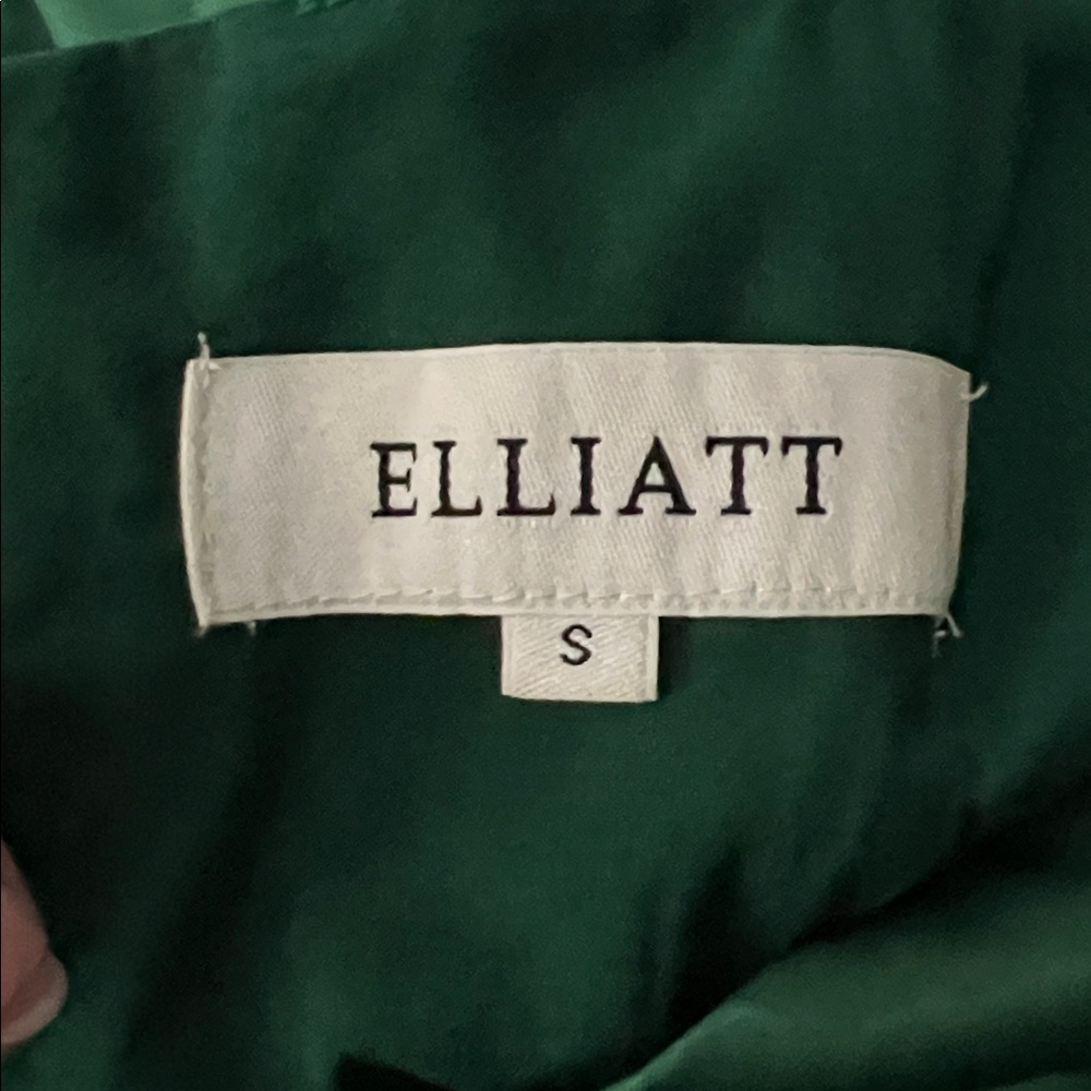 ELLIATT Centuri Mini Dress In Emerald Women’s Small - Picture 6 of 9